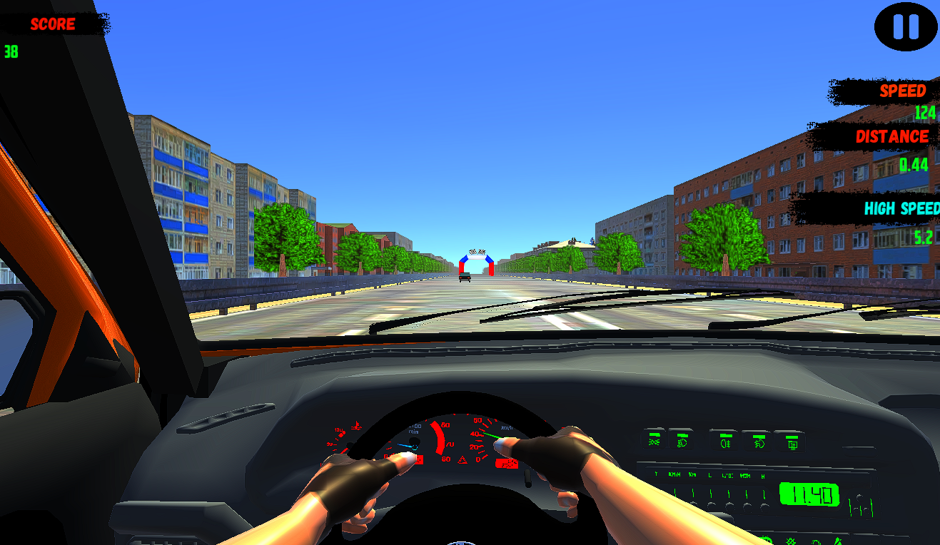Asphalt Racing Game Screenshot