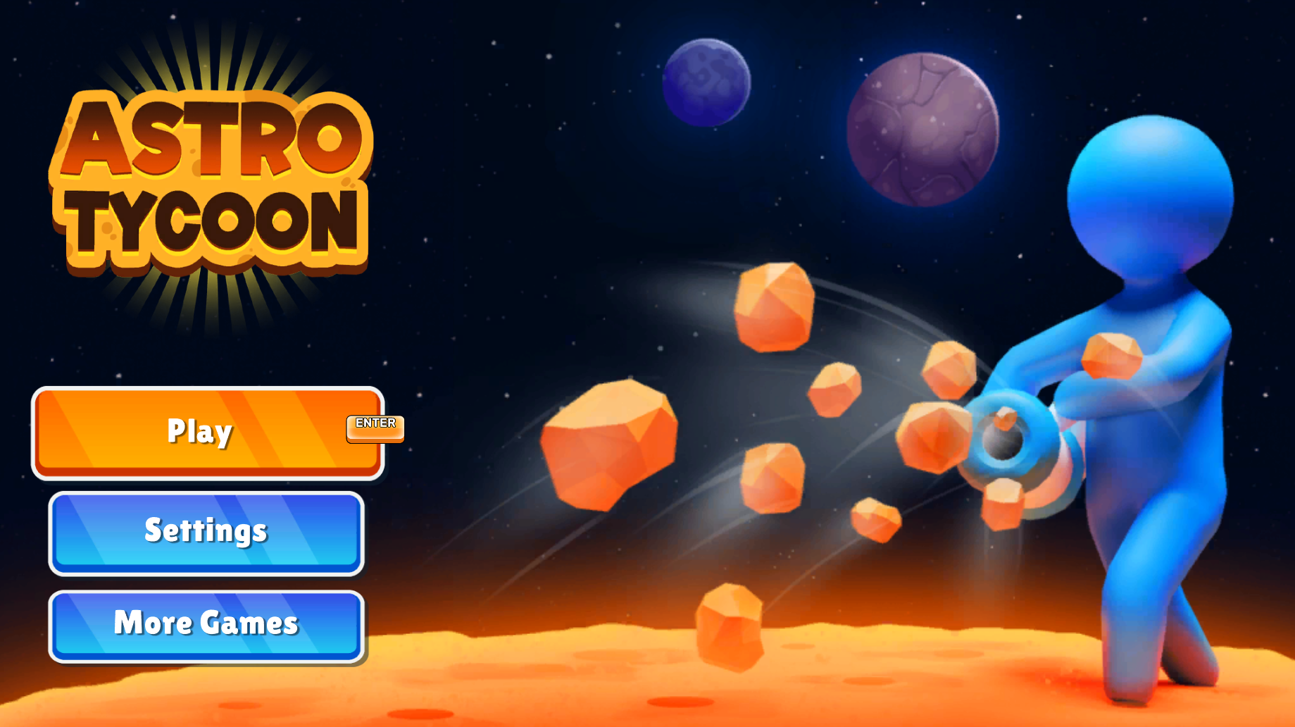 Astro Tycoon Game Screenshot