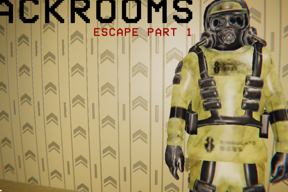 Backrooms Escape Together Game Screenshot