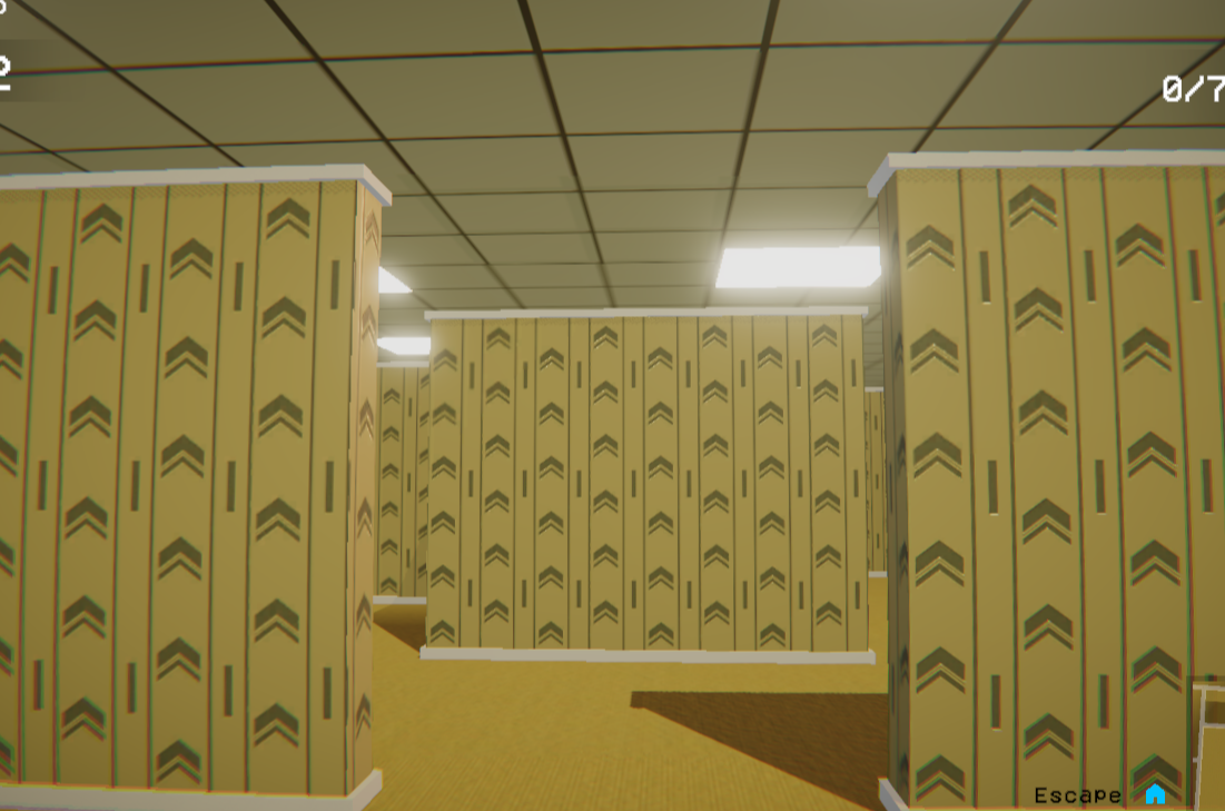 Backrooms Escape Together Game Screenshot