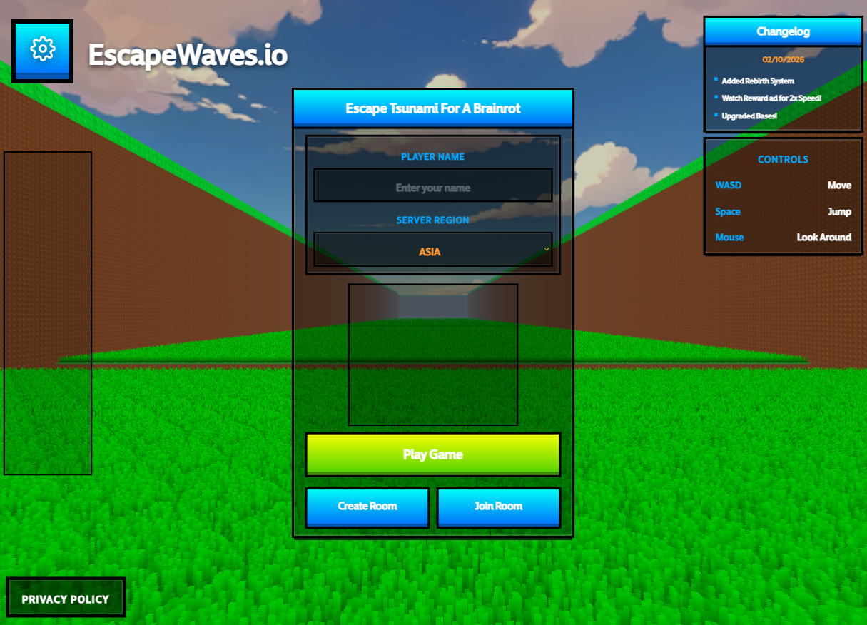 Escape Waves IO Game Screenshot