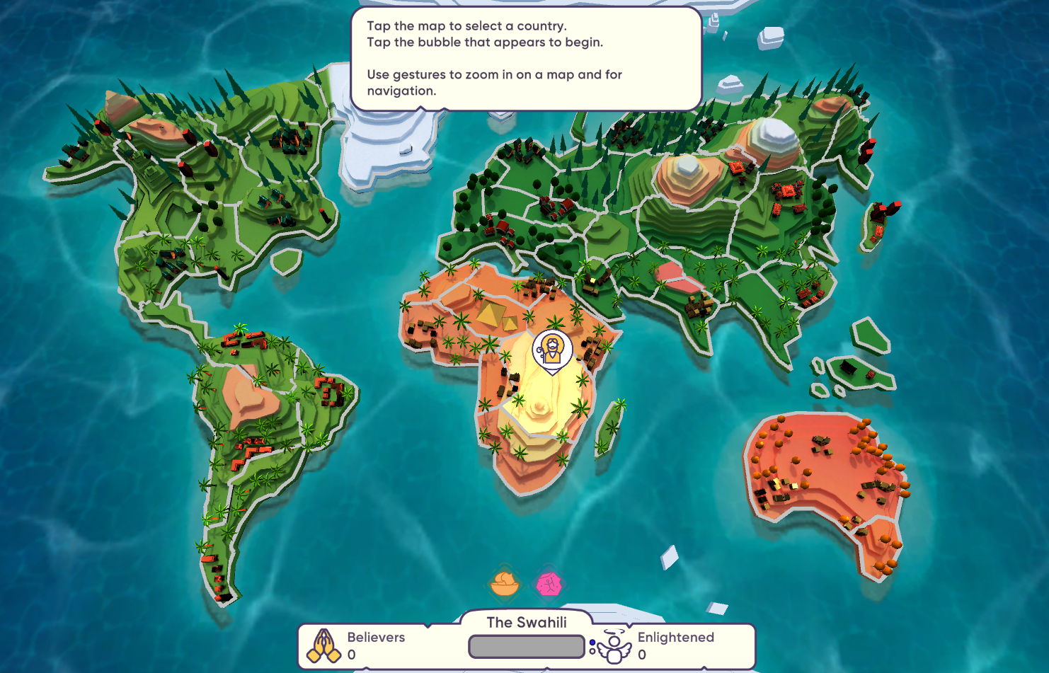 God Simulator Game Screenshot