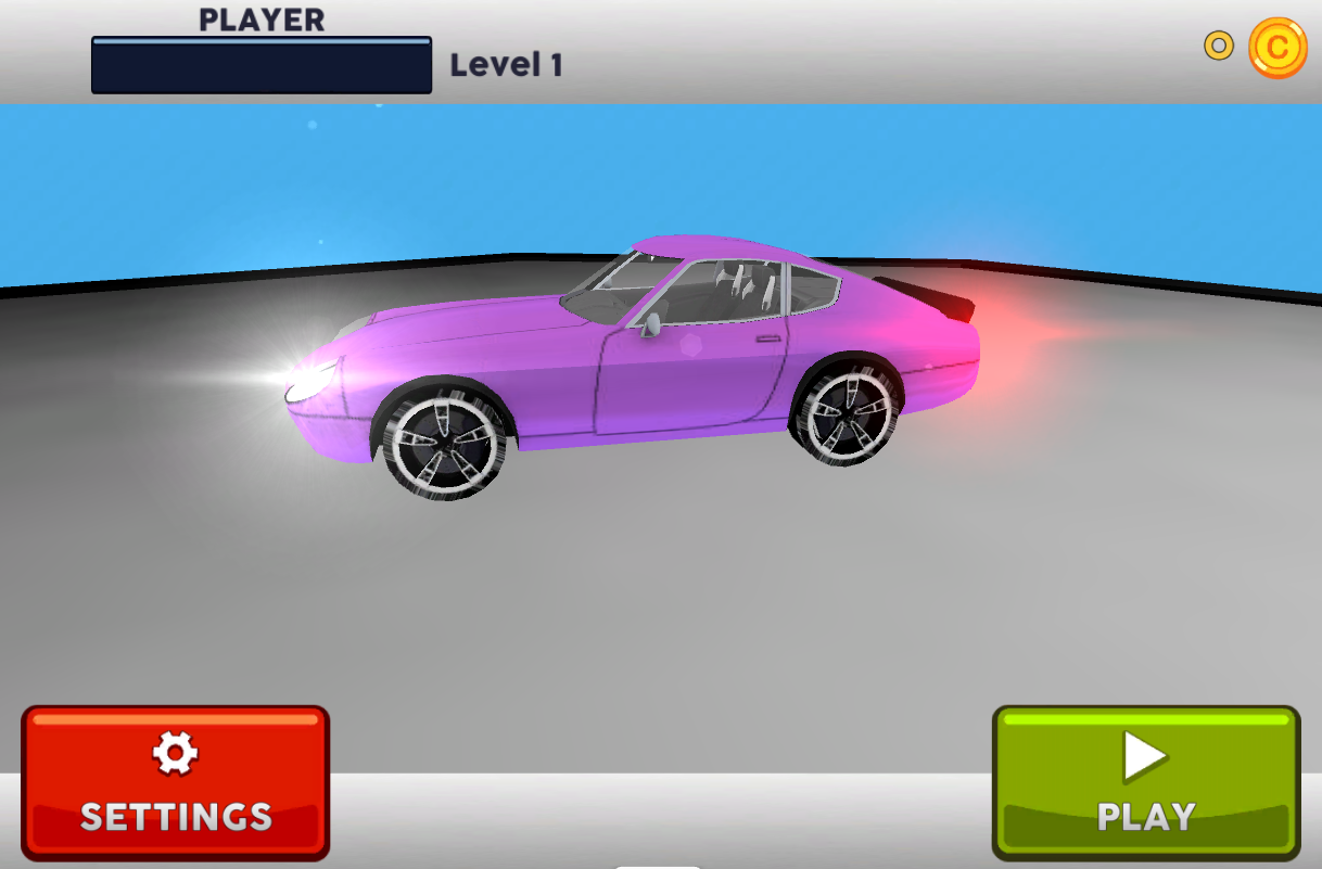 Traffic Racing Game Screenshot