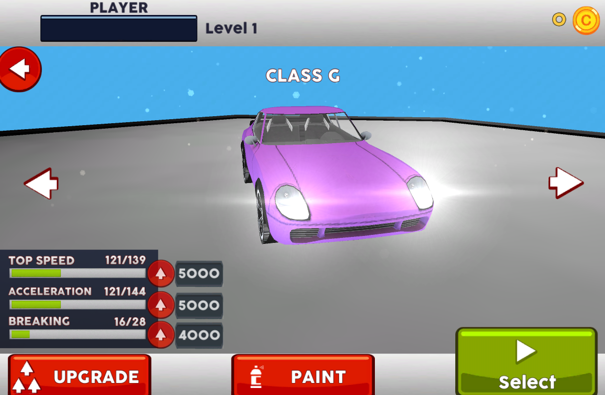 Traffic Racing Game Screenshot