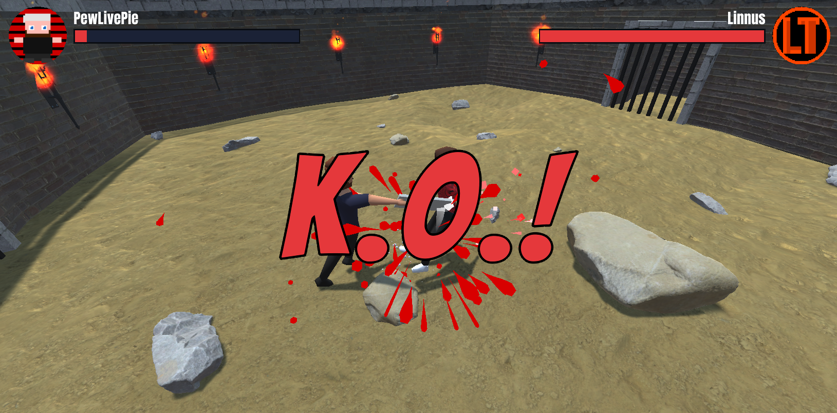 Tube Fight Game Screenshot