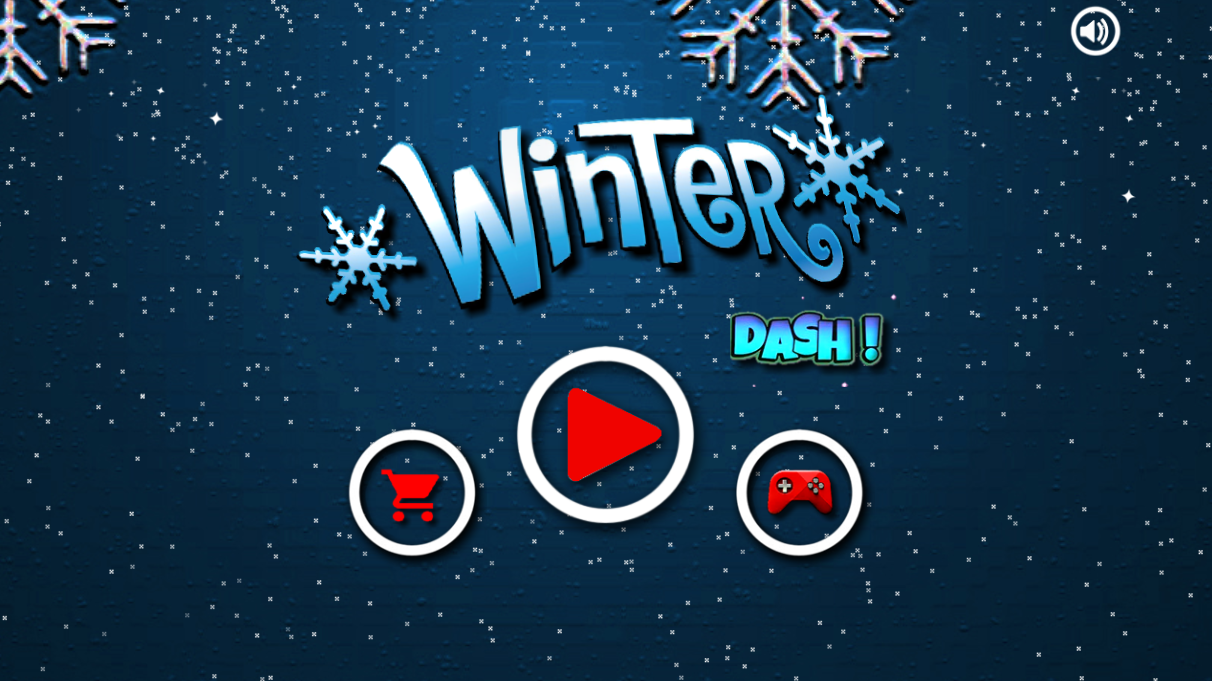 Winter Dash Game Screenshot